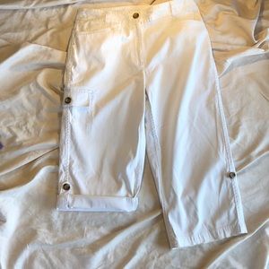 White Petal Pushers Size 6